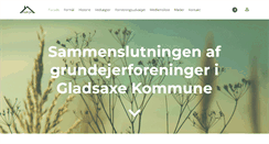 Desktop Screenshot of grfsamgladsaxe.dk