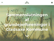 Tablet Screenshot of grfsamgladsaxe.dk